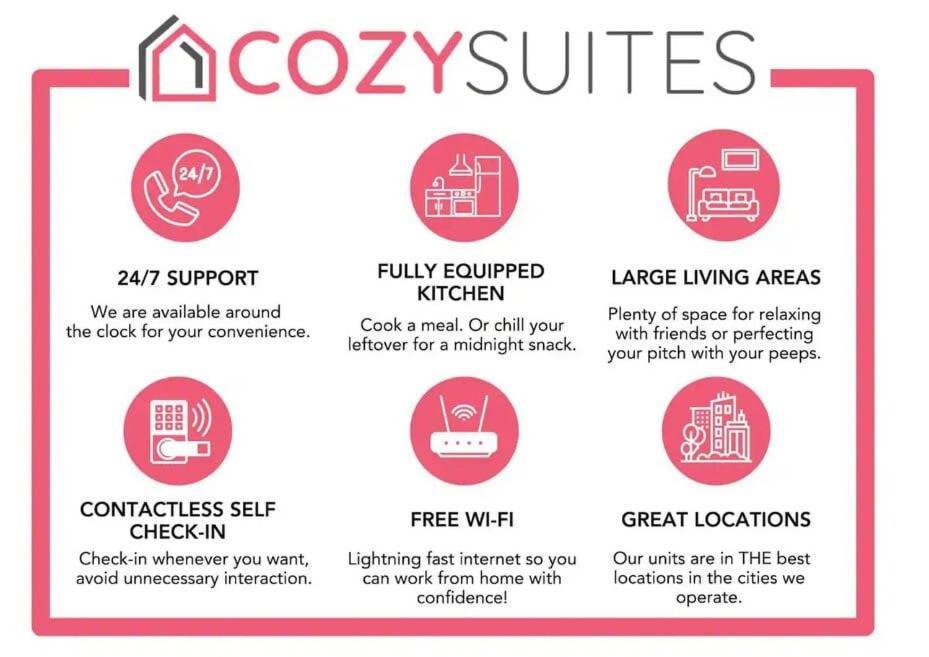Mid-Century Modern Studio Cozysuites Downtown Indianápolis Exterior foto